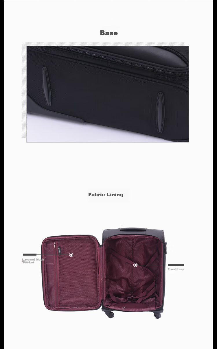 Diplomat DEF-1551B Luggage, Business Spinner Wheels, Travel Suitcase, Black, 21 Inches 4