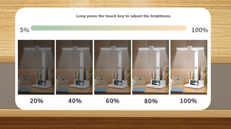 Kufire Magnetic Rechargeable Mirror Light, No Drilling Required, Bathroom Light, Makeup Mirror Light, Dressing Table Lamp, Wall Lamp, LED Dormitory Light 8
