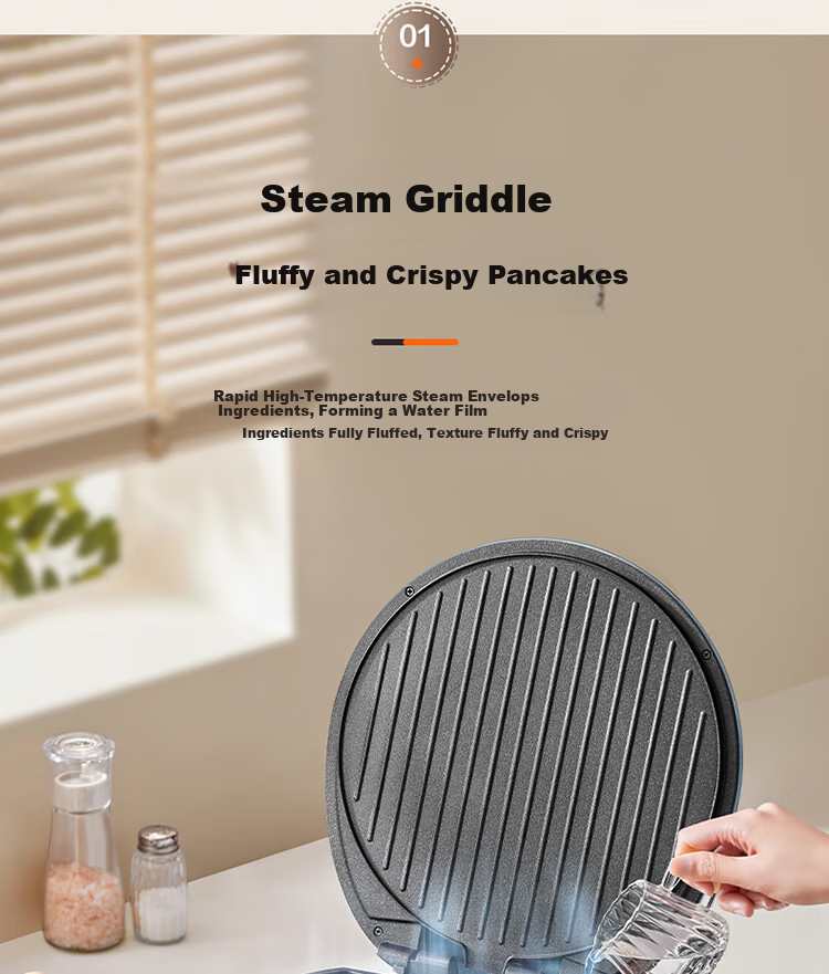 SUPOR Electric Griddle 1500W High Power Multifunctional Non-stick Pancake Maker Breakfast Grill Pan JT30A818-N 4