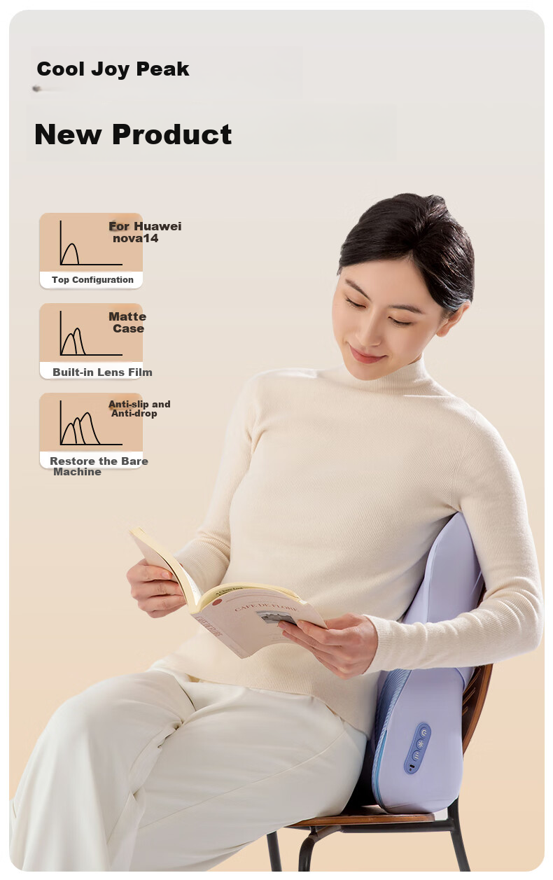 MIAOJIE MX07 Waist Massager, Walking-Style Back And Waist Massager, Kneading And Heating Pad, Lumbar Support Cushion, Spine Protection, Relieves Lower Back Muscle Strain, Gift for Parents 11