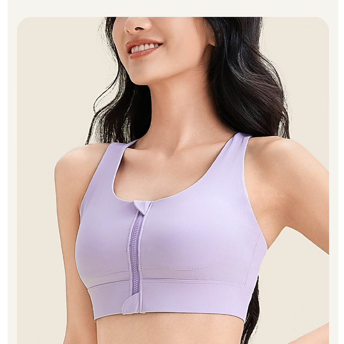 361° Sports Bra Shock Absorption High-Intensity Front Zipper Plus Size Yoga Bra Fitness Anti-Sagging Yoga Tank Top 8