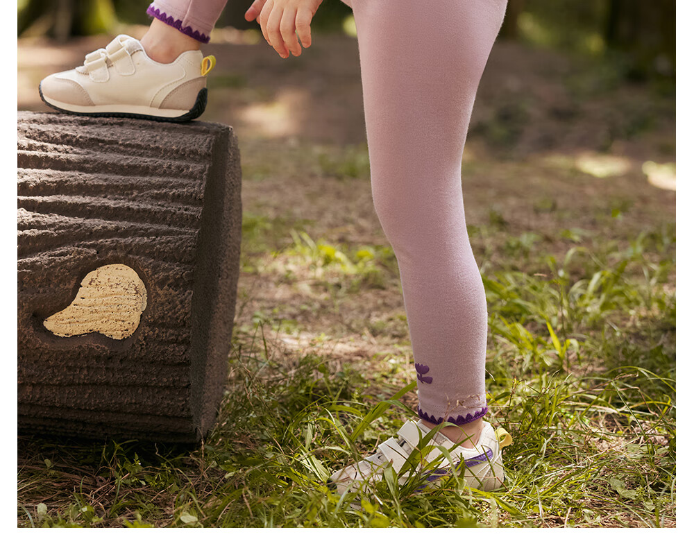 Beitaisi Girls' Leggings Socks, Spring And Autumn New Style, Children's Outdoor Wear, Soft High-Elasticity Skin-Friendly Breathable Baby Long Pants 15