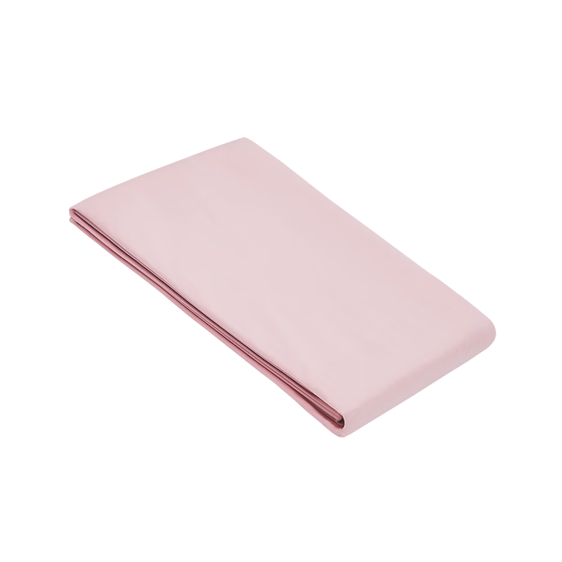 Anmino 100% Anti-Mite Bed Sheet and Cover 80s Cotton A-Class Satin Solid Color Washable