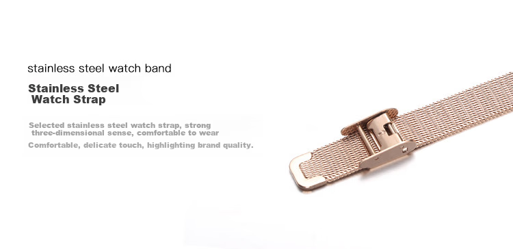 Julius Women's Watch Fashion Series, Korean Style Simple Versatile Student Waterproof Quartz Ladies Watch, Rose Gold JA-426LF 6