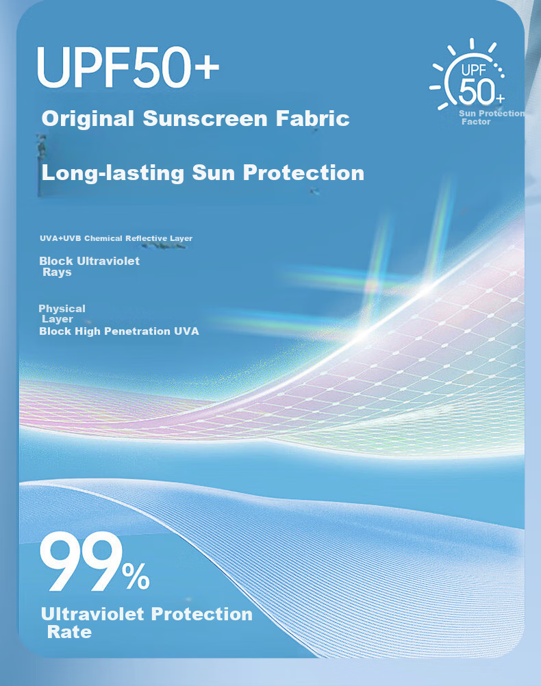 Huili Sun Protection Clothing for Men, Summer Ice Silk Sun Protection Garment for Men And Women, Lightweight Breathable Sunshade Clothing, Skin Coat Jacket, Gray, XL 2