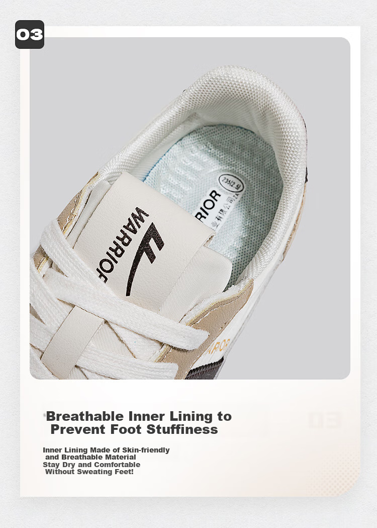 Huili Official Women's Shoes, Forrest Gump Shoes for Women, New Summer 2026 Breathable Sneakers for Women, Beige Deep Blue, Size 41 (255mm) 9