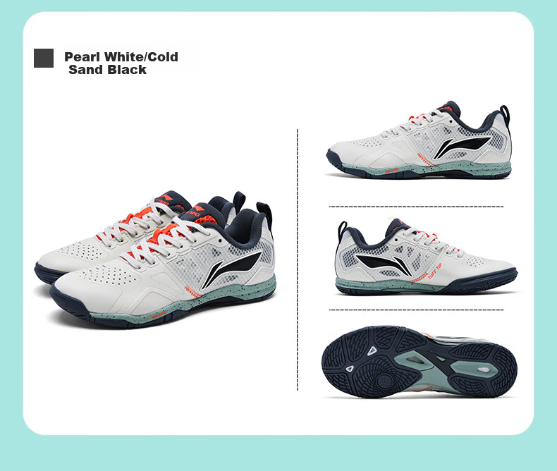 Li-Ning Table Tennis Shoes, Same Model As The Competition's Eagle Eye 2.0 PRO, Unisex, Wear-Resistant, Non-Slip, Professional Sports Shoes 13