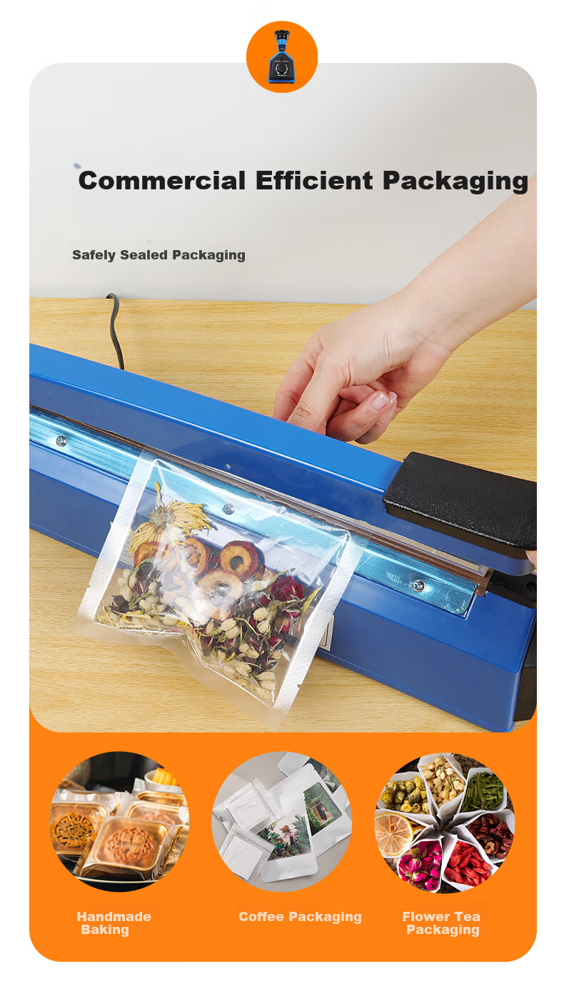 BYON 30cm Integrated Book Sealing Machine for Home Use, Hand-Pressed Book Sealer, Plastic Sealing Machine, Heat Shrink Film Sealer, Commercial Tea Leaf Hot Melt Machine, Film Cutting Machine 8