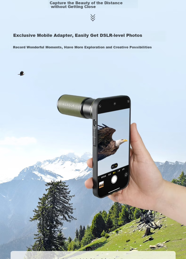 Yuesen High-Power HD Exploration Master Monocular Telescope Portable Waterproof Outdoor Day and Night Use 14