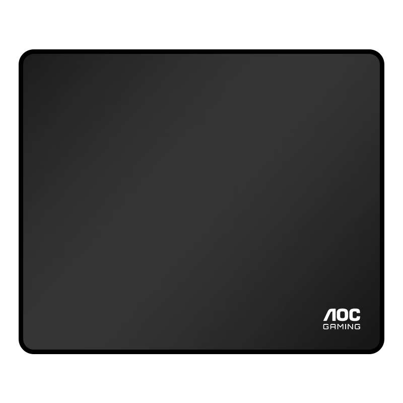 AOC Professional Gaming Mouse Pad Small 300x250x4mm Thickened Edge-Locked Grid Fiber Control Keyboard Computer Desk Mat G10S/93 Black