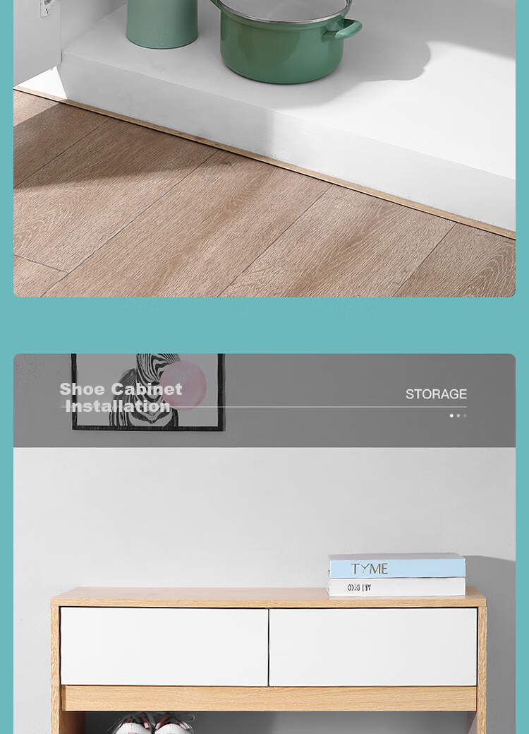 Youjialiangpin Wardrobe Divider Shelf, Extendable Storage Rack for Closet And Kitchen, 38-55cm Length, 24cm Width 8