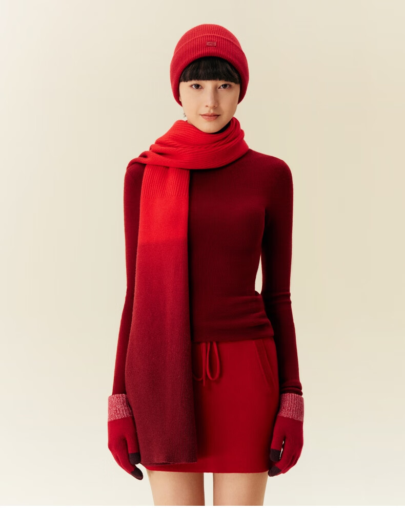 Bananain Red Project 501C Unisex Thermal Hat, Touchscreen Gloves, Neck Warmer, Scarf Autumn Winter Gift Box 20