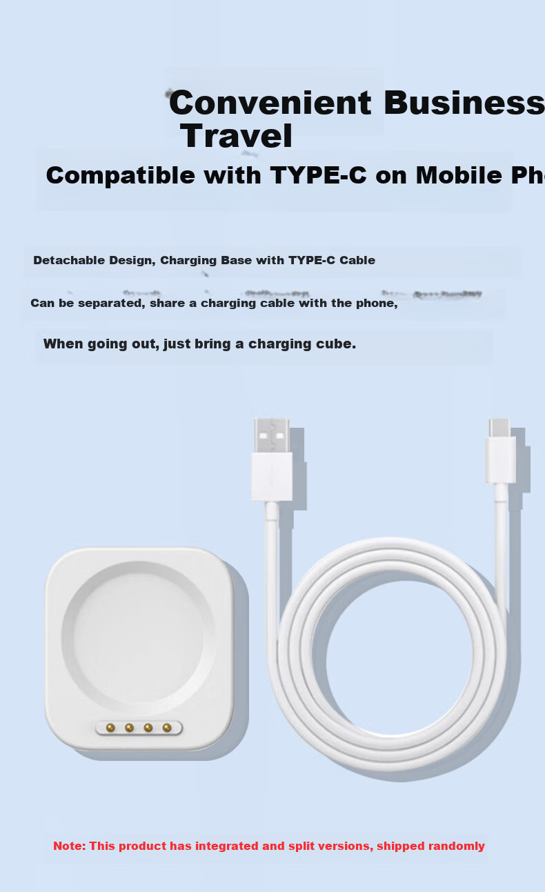Masentek Magnetic Wireless Fast Charging Dock for OPPO Watch 4 Pro/Watch S/3 Pro/X2/X/SE/4/3/2 and OnePlus Watch 2 Accessories 7
