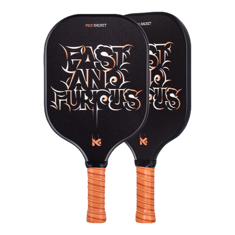 40,000 KM Pickleball Paddle Set T300 Carbon Fiber Dual Paddle Durable Professional PP Honeycomb Core Advanced Tournament Blaze