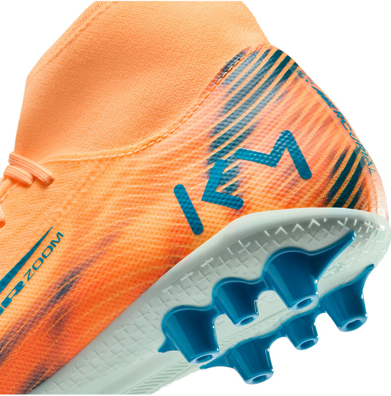 NIKE Men's Soccer Shoes Mercurial SUPERFLY 10 AG Cleats FQ8335-801 Orange Size 41 2