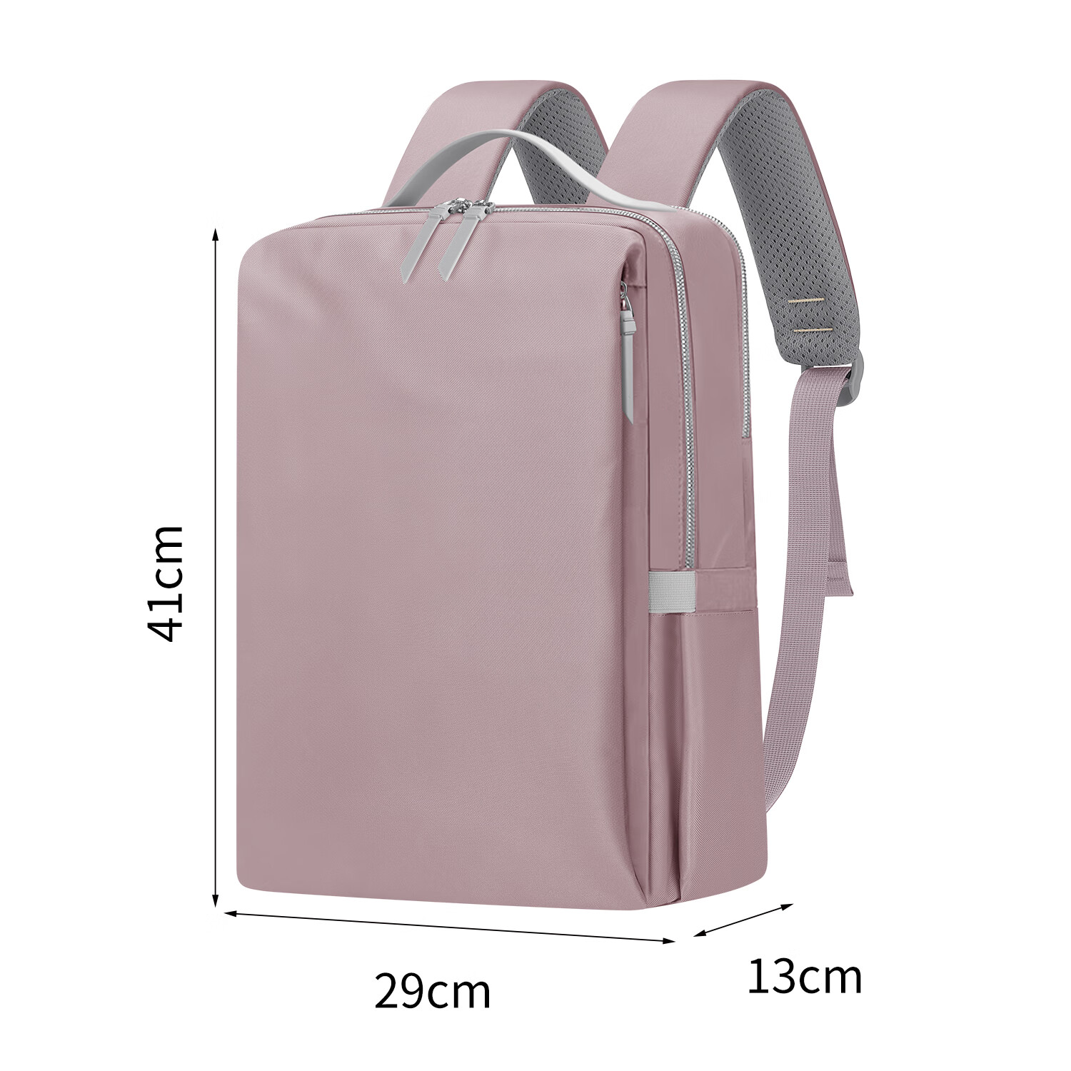 Biyoumei Backpack, Trendy Large Capacity Business Commute Laptop Bag, Simple Casual High-End Women's Backpack