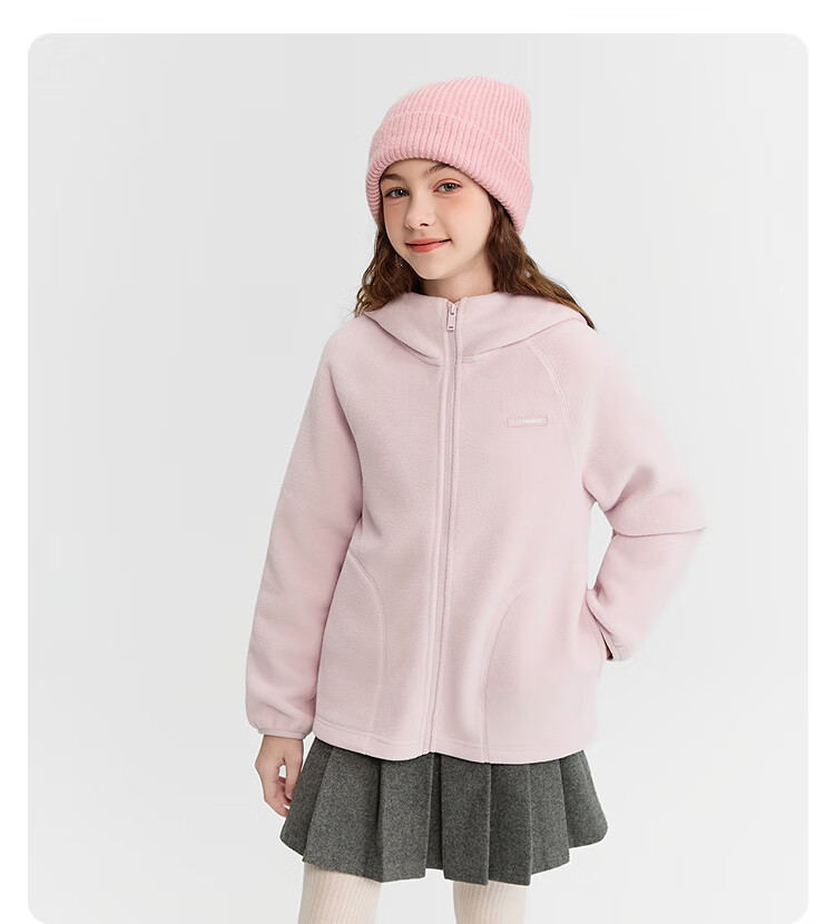 BALABALA Kids Fleece Jacket Boys Girls Winter 2025 Mall Edition 202425105201 1