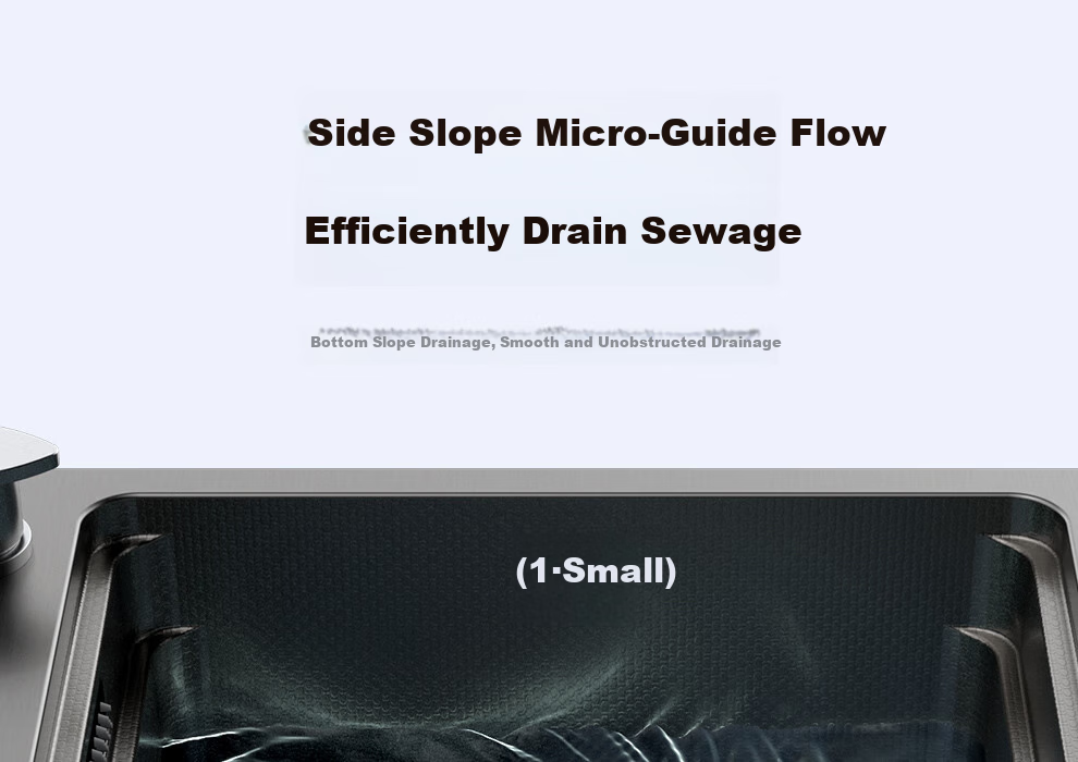 ARROW 3mm Thickened Waterfall Sink, Large Single Basin, Kitchen Vegetable Washing Sink, Dishwashing Sink [Renovation Subsidy 15%] 37