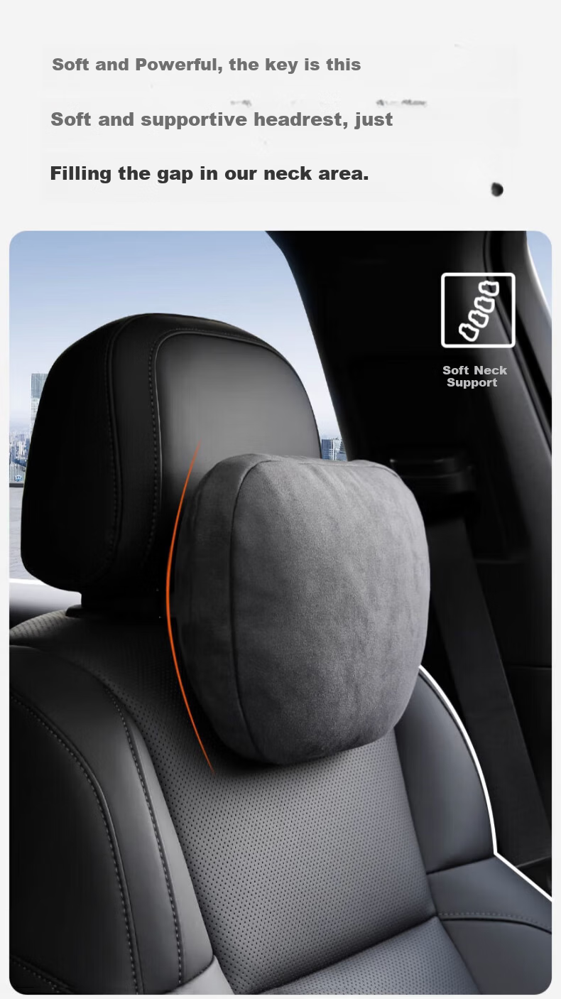 BIMLL B Car Headrest Suitable for Maybach Headrest, Mercedes-Benz, Tesla Neck Support Pillow, Wenjie Lumbar Cushio 6