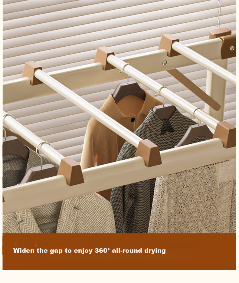 Yilinju Ladder, A-Frame Ladder for Home Use, Foldable Aluminum Alloy Ladder, Clothes Drying Rack with Two-In Desig 13