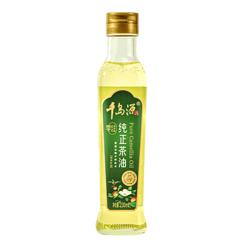 千岛源【保真山茶油】纯正山茶油 茶籽油 小瓶食用油230ml 0反式脂肪酸