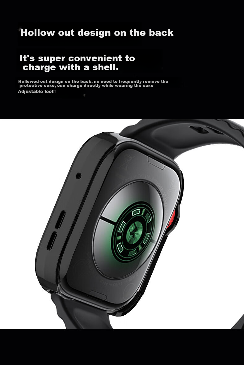 KMaxAI Protective Film And Hard Case for Huawei Watch Fit4 Pro, Full Coverage Screen Protector with Anti-Scratch, Anti-Fingerprint Tempered Glass Film, Matte Pink 8