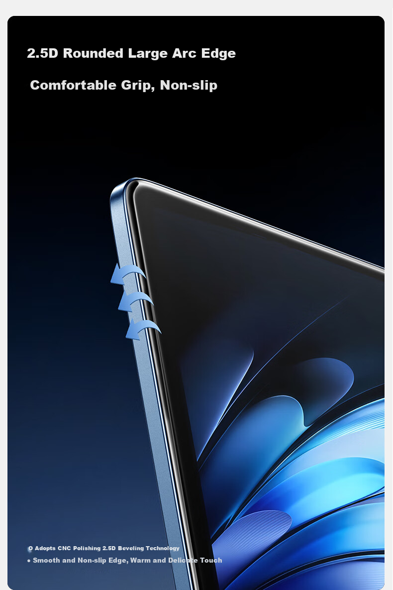 Shanmo Tempered Glass Screen Protector for VivoPad5 Pro/iQOO Pad5Pro/2Pro Tablet, 13-Inch 2025 Soft Light Version Full Coverage HD Clear Screen Protector with Dust-Free Installation Box 14