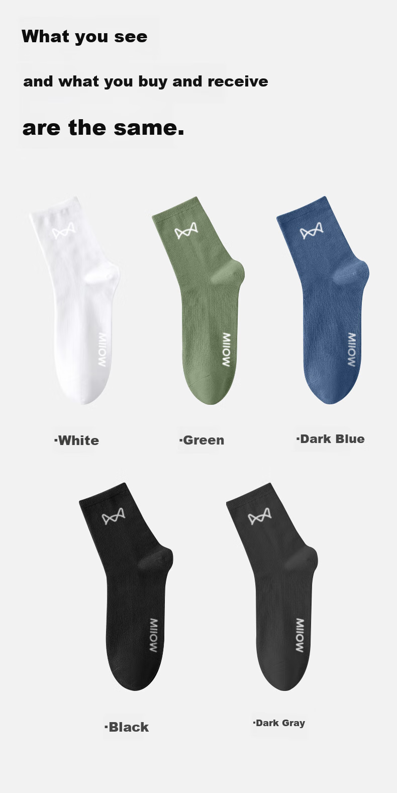 Miiow Disposable Socks Summer Thin Short Socks 2026 New Mesh Breathable 10A Antibacterial Women's 5 Pairs 11