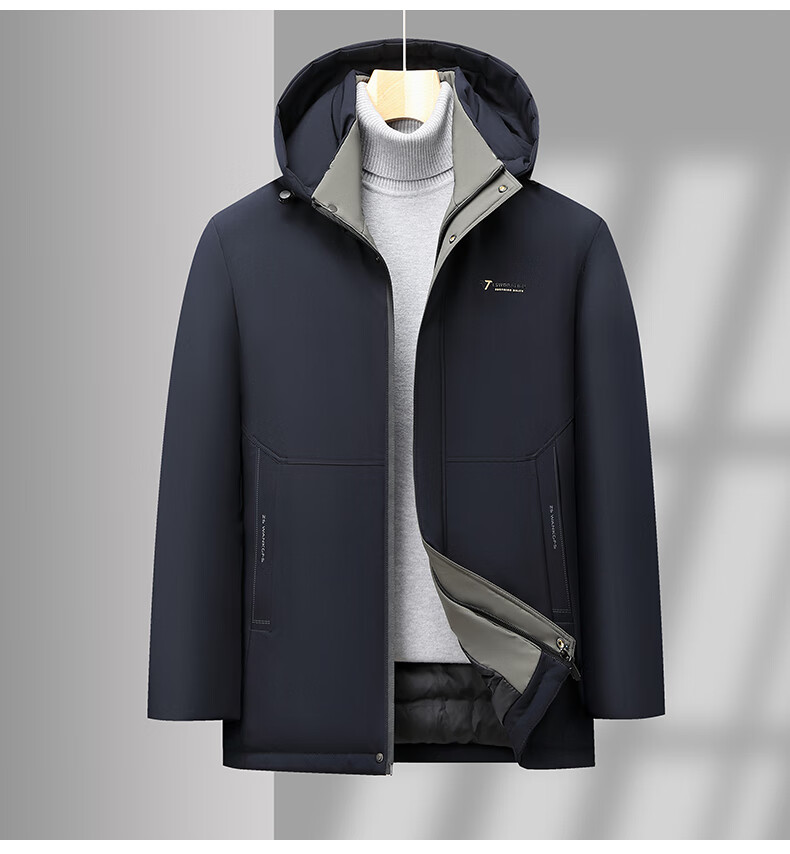 TUCANO Men's Winter Thickened Cotton Padded Jacket Warm Casual Outerwear New Year Clothing 18
