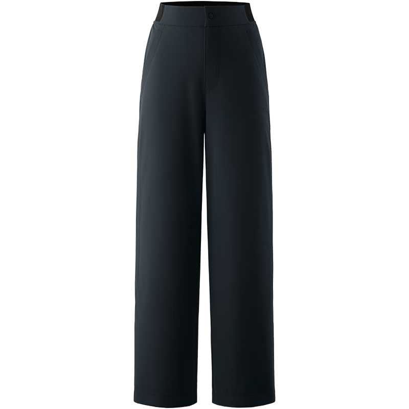 Beneunder Women's Fleece-Lined Straight-Leg Pants Thickened Winter Warm Windproof Slim Fit CL139
