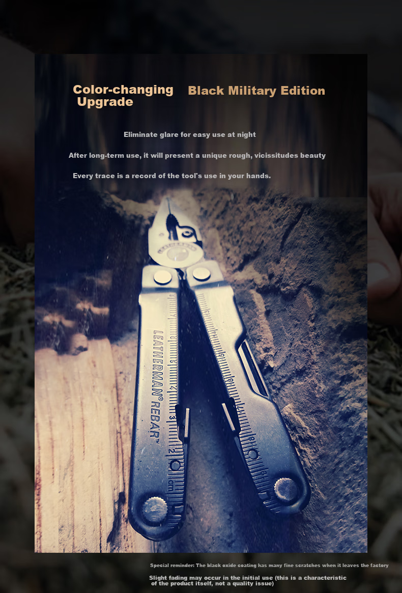 LEATHERMAN Leatherman REBAR Knifeless Version, Multi-Functional Combination Tool Pliers for Home, Outdoor And Household Use 4