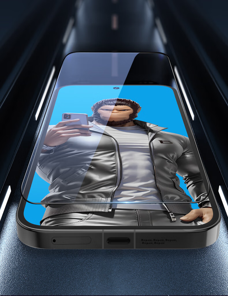 Lanxingxiansheng Screen Protector for Xiaomi 15, High-Definition Full-Screen Coverage Tempered Glass Film, Shatterproof Anti-Fingerprint Phone Protective Film 1