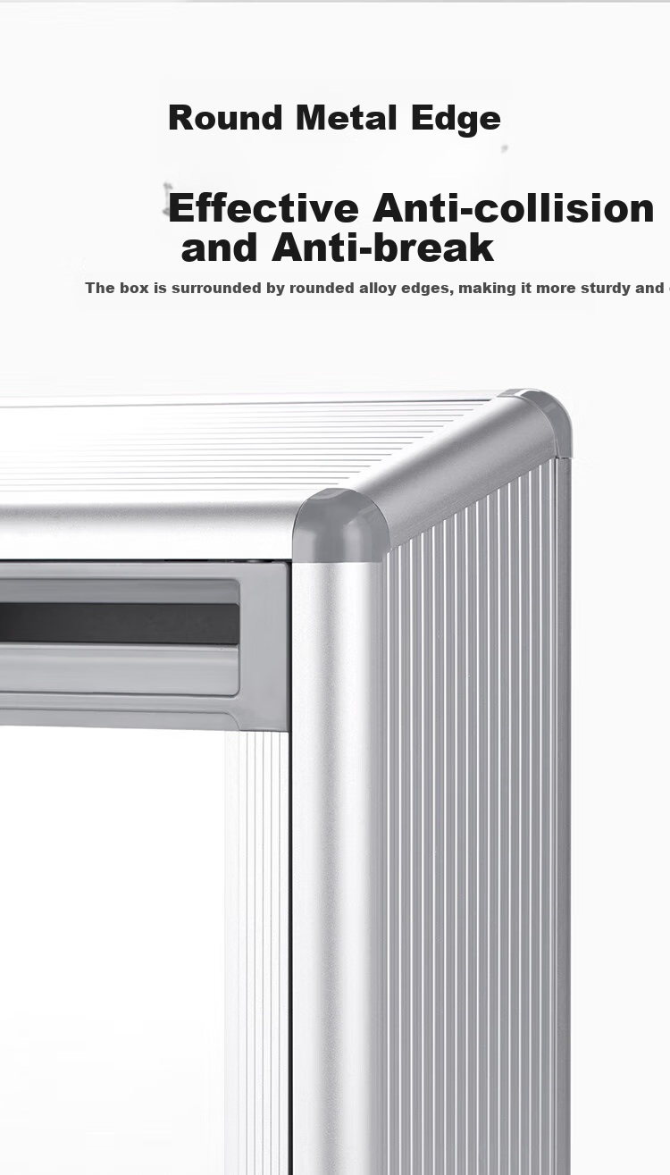 Jinlongxing Wall-Mounted Suggestion Box, No Drilling Required, Report Box, Surrender Box, Large Aluminum Alloy Employee Complaint And Feedback Box, Message Box, No Installation Required, Small Size 4