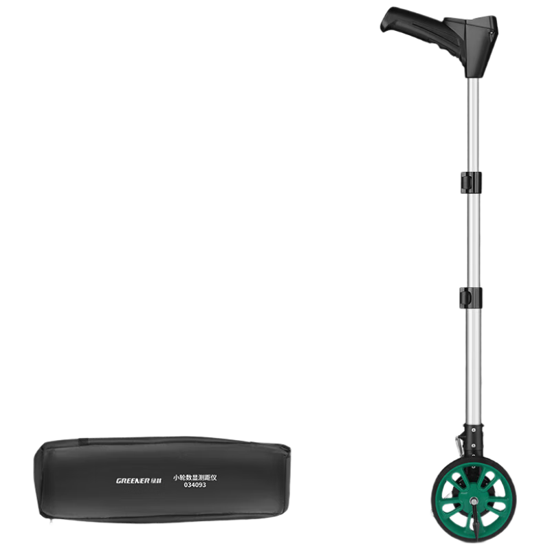 GREENER Measuring Wheel, Roller Measuring Device, Measuring Ruler Roller Push Ruler, Electronic Digital Display Large Wheel 50cm