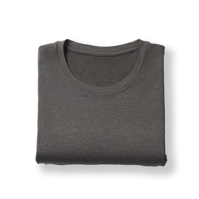 One's Member Unisex Fleece-Lined Thickened Wool Thermal Underwear Set (Top and Bottom)