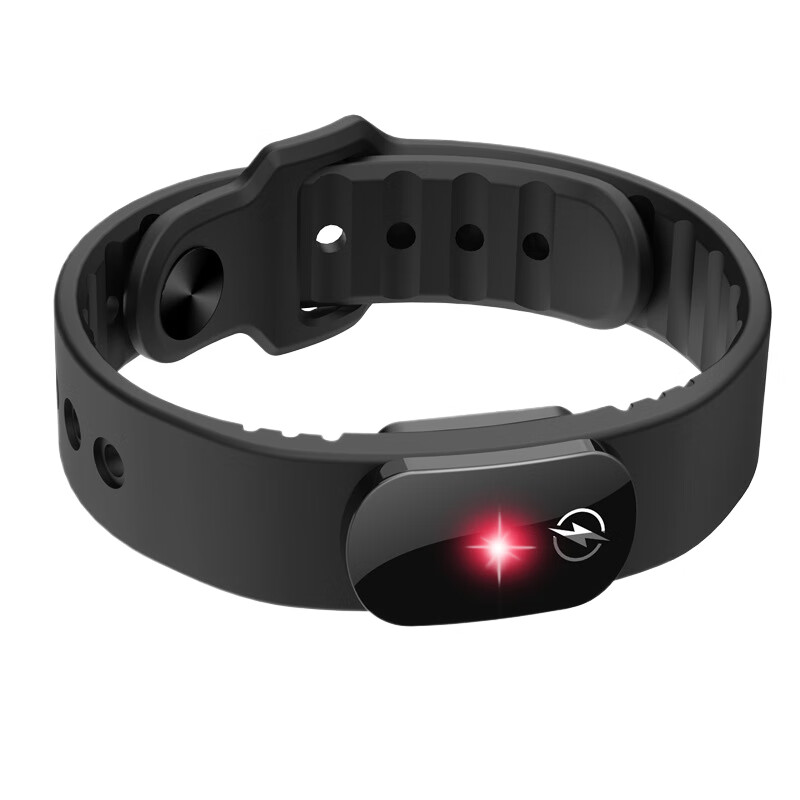 Anxiaoxia Anti-Static Bracelet, High-End Static Eliminator for Men And Women, Wireless Destaticizing Wristband, Autumn And Winter Sports Waterproof, [Smart Destatic] Ink Black AGZY28