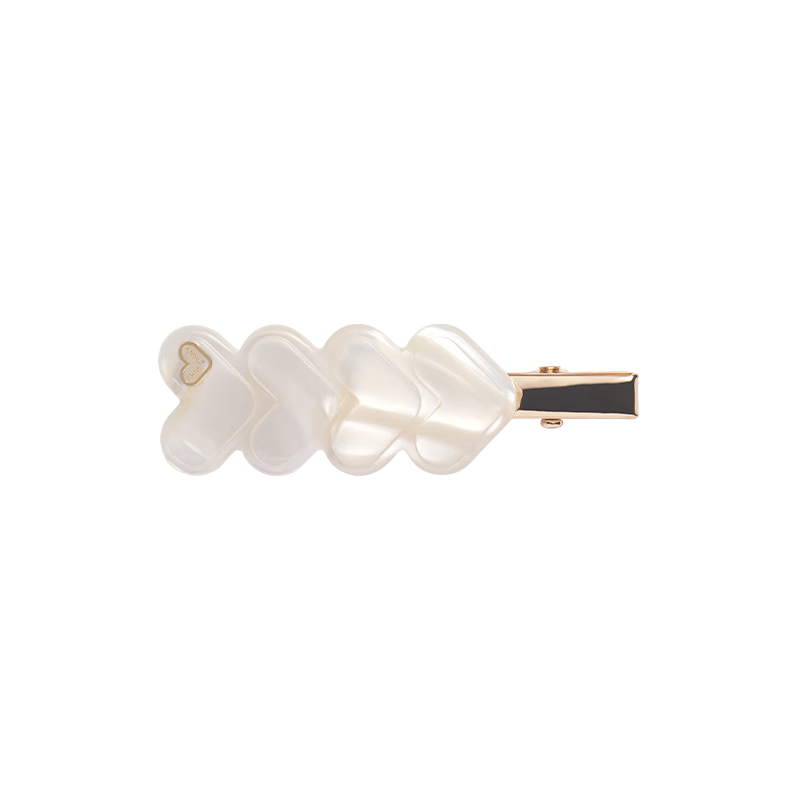 Dukou Wheat Ear Edge Hair Clip Women's Bangs Clip Premium Fashion Niche Gift for Girlfriend Birthday Gift for Girlfriend Wife Bestie