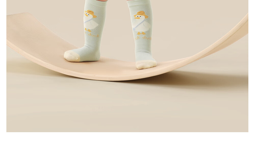 Beitaisi Children's Socks, Baby Spring And Autumn Indoor Cooling Pure Cotton Breathable Long Socks for Boys And Girls Learning to Walk 15