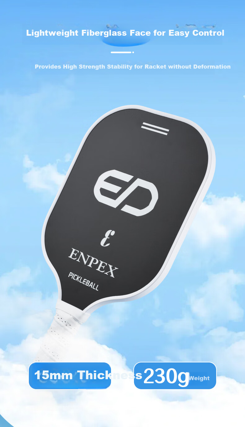 ENPEX Paddle, Wooden Practice Racket for Beginners, Adult And Student Training And Competition, D1 5