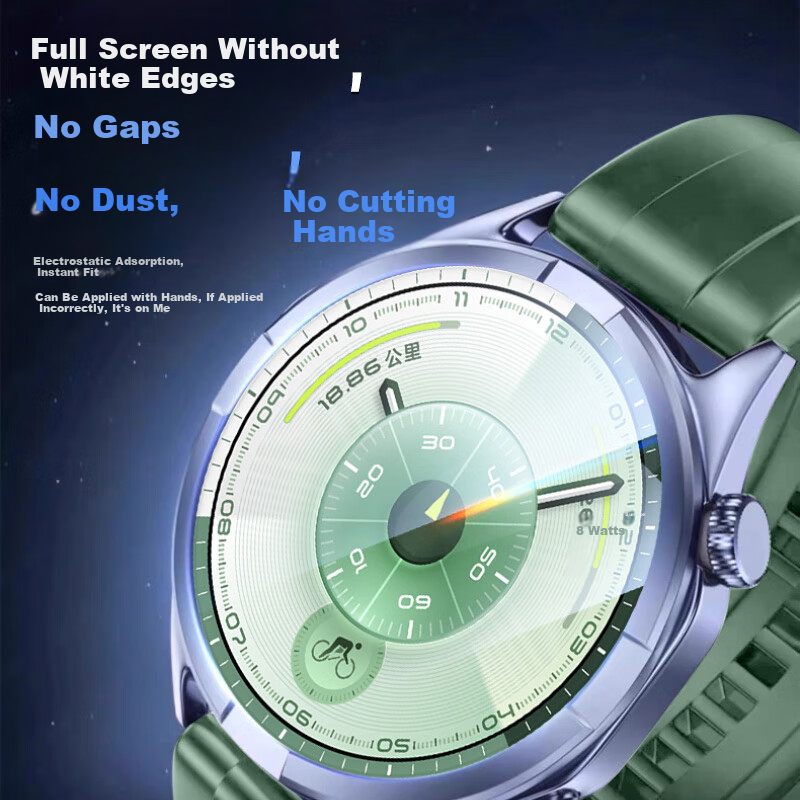 Защитное стекло Stiger для Huawei Watch GT6 46 мм, комплект из 2 штук