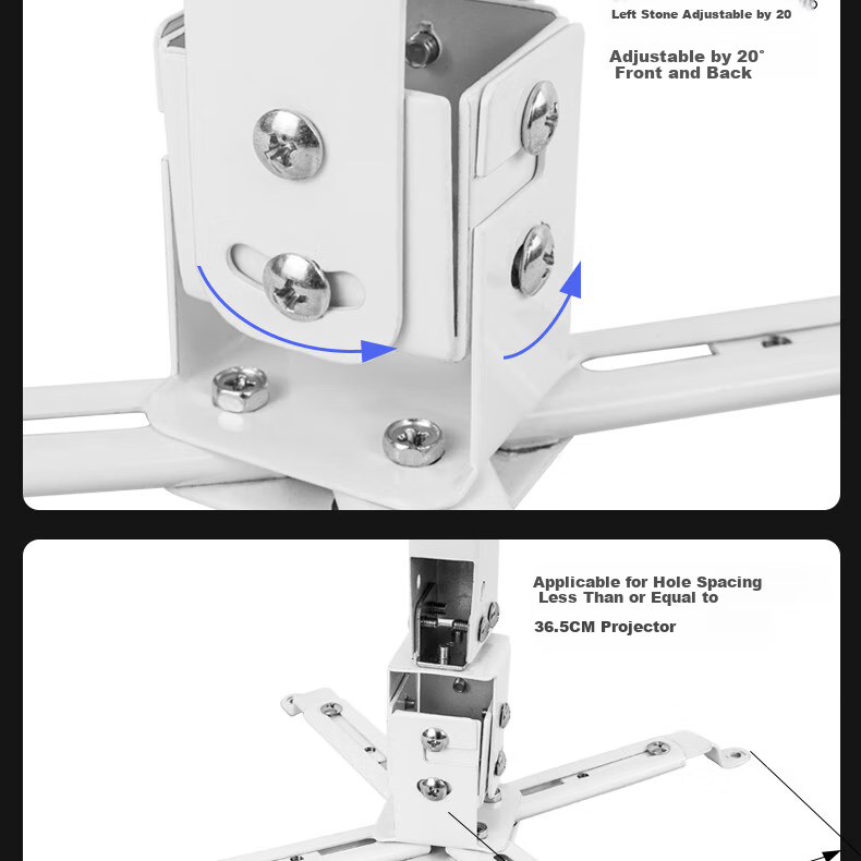 JINGMI Electric Projector Mount DL100 Ultra-Thin Home Electric Remote Control Lifting Projector Mount with 100CM Travel Range Compatible with Multiple Brands of Projectors 9