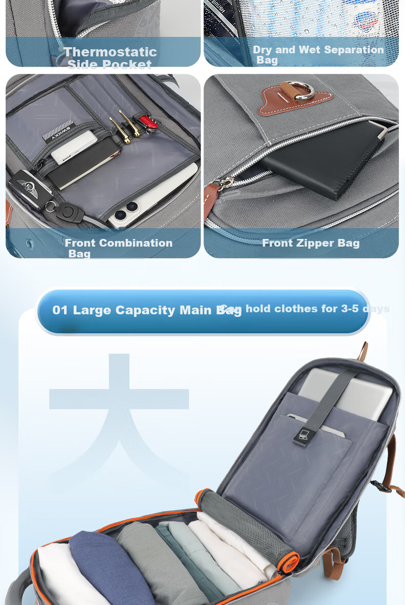 SWICKY Travel Backpack, Short-Trip Business Trip And Tourism Bag, 2026 New Model, Large Capacity Laptop Bag And Schoolbag, Unisex Style for Men And Wome 6
