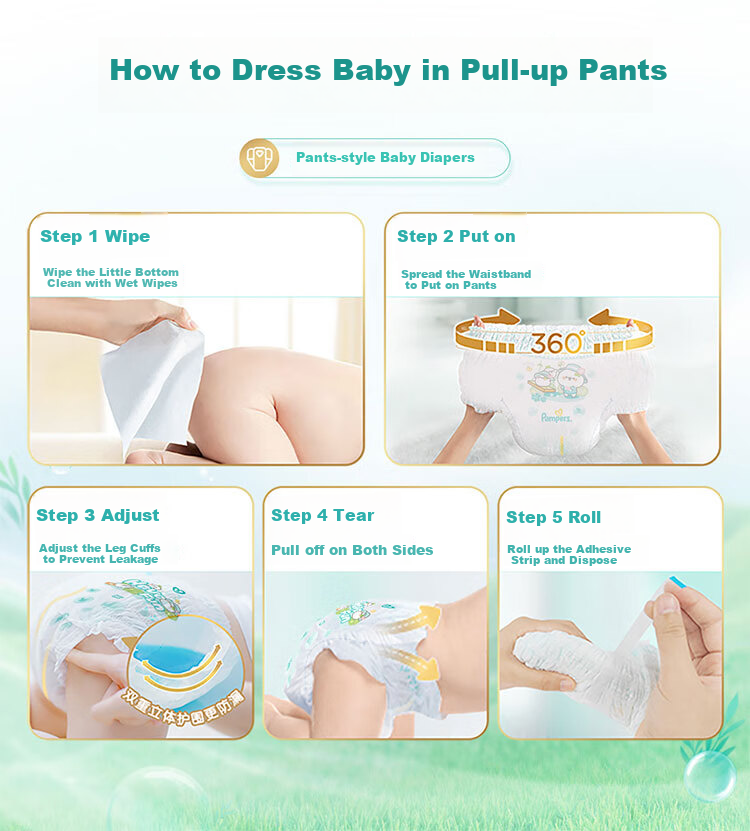 Pampers New Fresh Help Diapers S152 [Ultra-Thin, Super Absorbent] Breathable, Dry, for Newborns And Infants 9