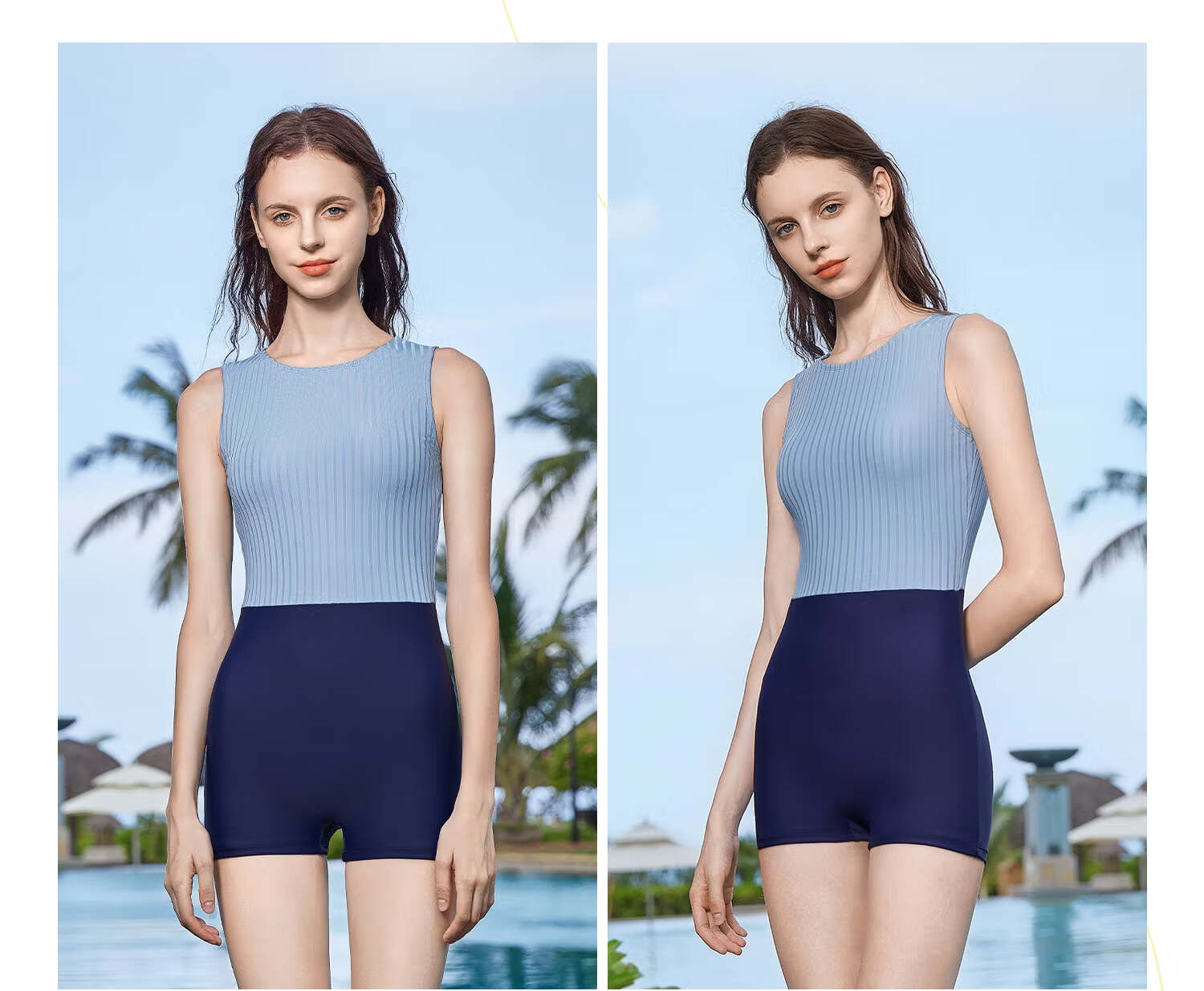 PULASSI Women's One-Piece Swimwear Spa Bathing Suit Slim Fit Square Leg High-End 2026 New Arrival Swimming Pool Exclusive Next Day Delivery 13