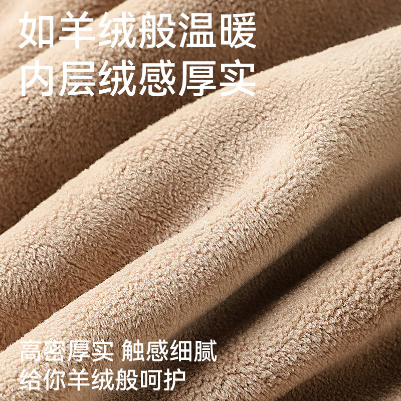 Me Feeling Women's Thermal Underwear Winter Fleece Lined Thickened Lambswool Close-fitting Cold-resistant Heat-retaining Quick Warm Base Layer Set Autumn Top and Bottom