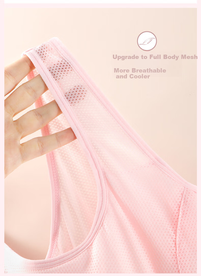 Hello Kitty Girls' Training Bra, Developmental Underwear, Breathable Camisole, Girls' Bra, Thin Summer Style, 88009 White-Pink, Size 150 5