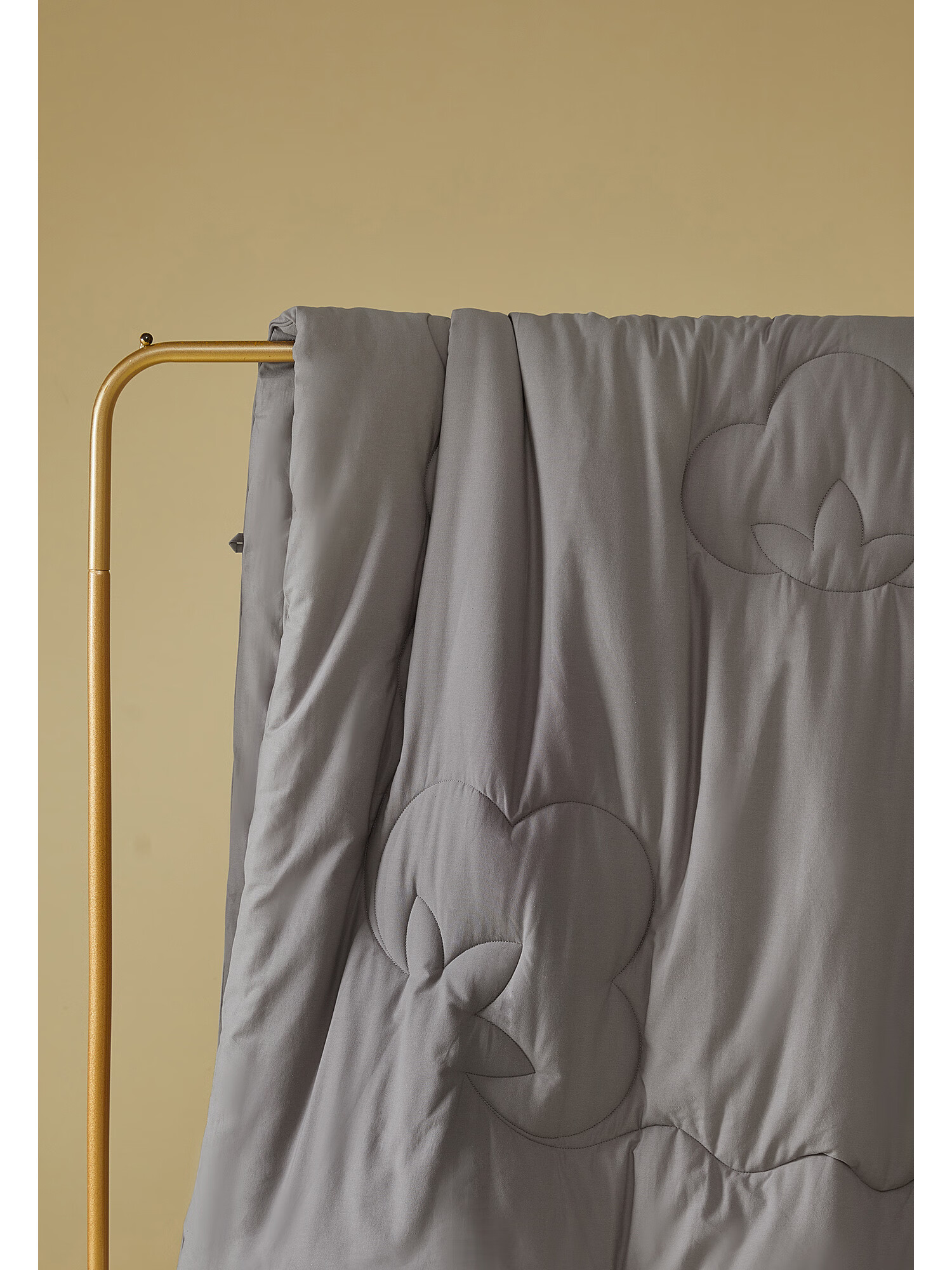 MIDO HOUSE Mingdu Spring and Autumn Pure Cotton Quilt Core Cotton Quilt Xinjiang Cotton 100% Cotton Double Quilt Light Warm Gray 220X240 7