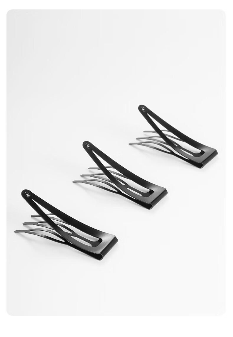 M2KA Hair Comb Clip for Women BB Clip Hairpin Hair Styling New Side Bang Hair Clip Black 6 Pieces 6