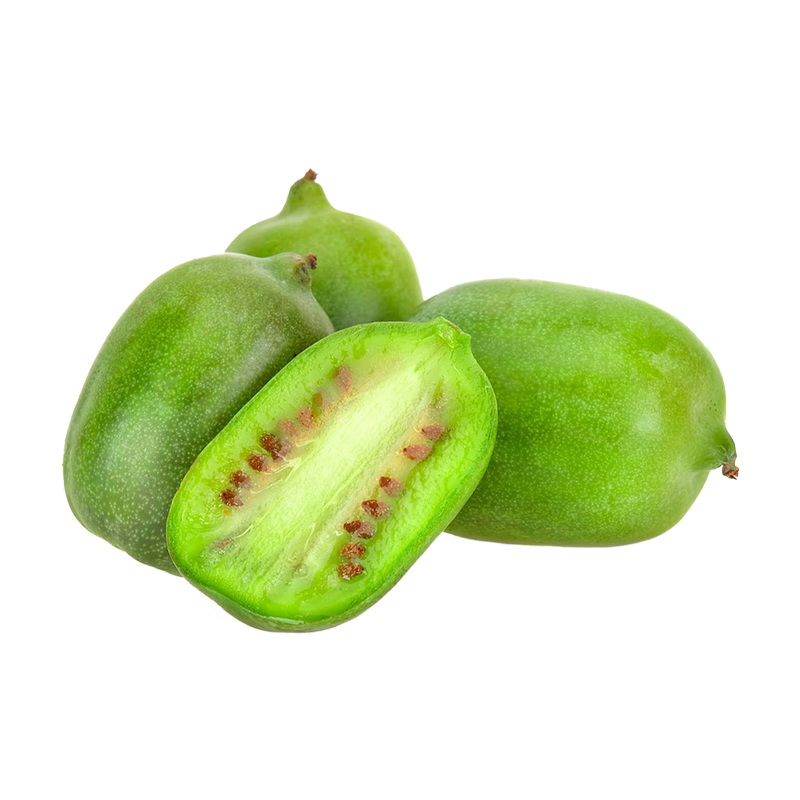 京觅 丹东软枣猕猴桃绿心奇异莓单果15-30g 3斤装净重水果源头直发