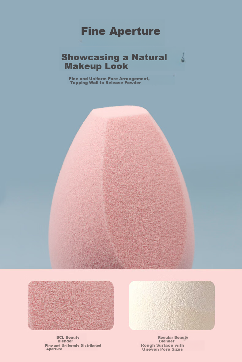 Beiyin Dual-Use Powder Puff for Dry And Wet Application, 1 Piece 3